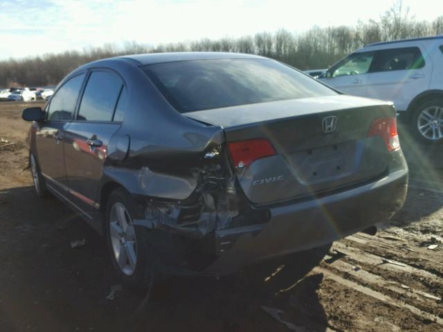 1HGFA16827L051911 - 2007 HONDA CIVIC EX გრაფიტი ფოტო 3