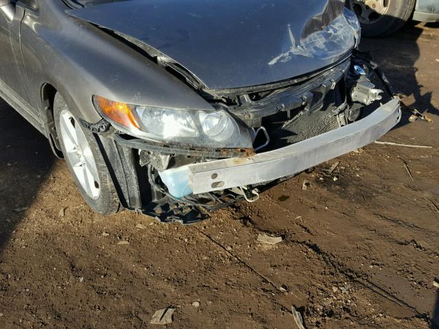 1HGFA16827L051911 - 2007 HONDA CIVIC EX გრაფიტი ფოტო 9