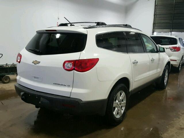 1GNLRFED5AJ222618 - 2010 CHEVROLET TRAVERSE L WHITE photo 4