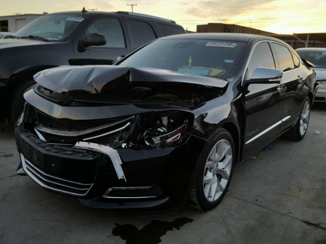 1G1145S34HU187396 - 2017 CHEVROLET IMPALA PRE BLACK photo 2