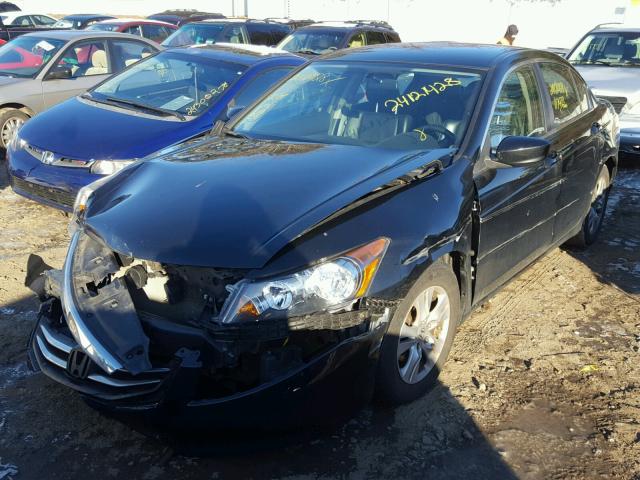 1HGCP2F64BA126456 - 2011 HONDA ACCORD SE BLACK photo 2