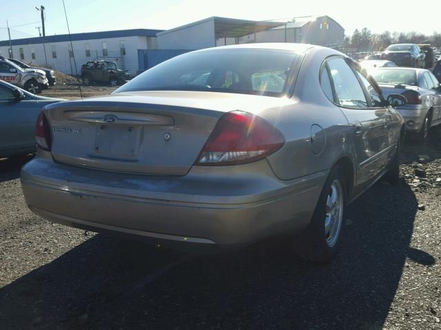 1FAFP53225A272931 - 2005 FORD TAURUS SE TAN photo 4