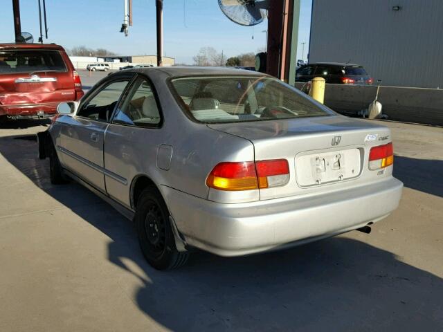 1HGEJ814XVL037096 - 1997 HONDA CIVIC EX SILVER photo 3