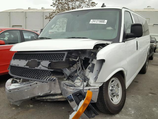 1GAZGPFG1G1243300 - 2016 CHEVROLET EXPRESS G3 WHITE photo 2