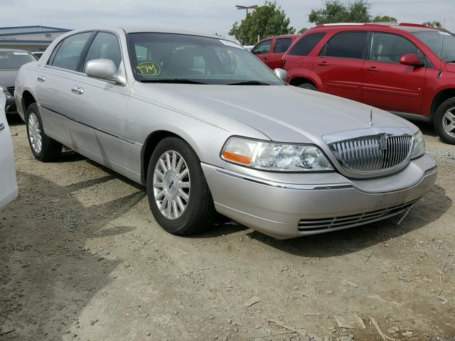 1LNHM81W93Y630030 - 2003 LINCOLN TOWN CAR E SILVER photo 1