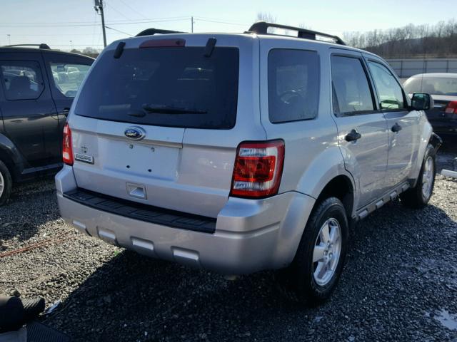 1FMCU0D70CKC13155 - 2012 FORD ESCAPE XLT GRAY photo 4