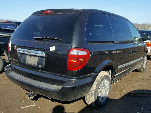 1A4GJ45R57B118564 - 2007 CHRYSLER TOWN & COU BLACK photo 4