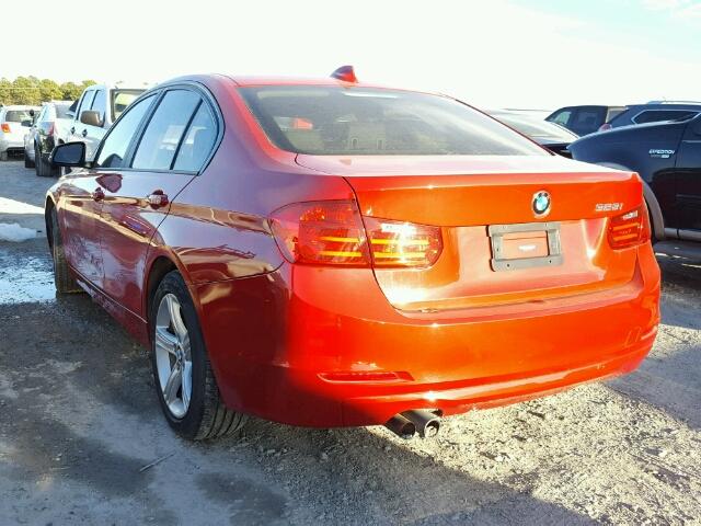 WBA3A5C56FP605085 - 2015 BMW 328 I RED photo 3