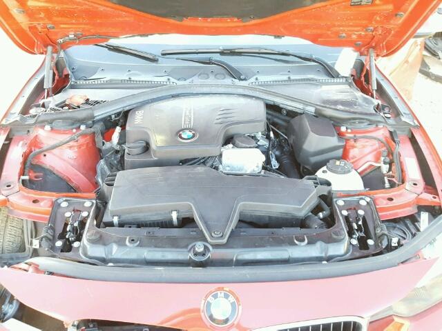 WBA3A5C56FP605085 - 2015 BMW 328 I RED photo 7