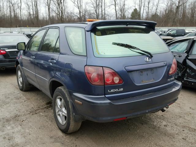 JT6HF10U7X0080005 - 1999 LEXUS RX 300 GRAY photo 3