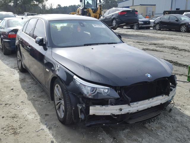 WBANU53579C119042 - 2009 BMW 528 I BLACK photo 1