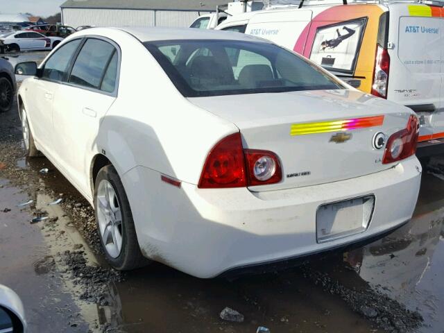 1G1ZG57N584269643 - 2008 CHEVROLET MALIBU LS WHITE photo 3