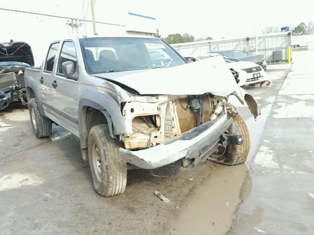 1GCDT13E978256333 - 2007 CHEVROLET COLORADO GRAY photo 1