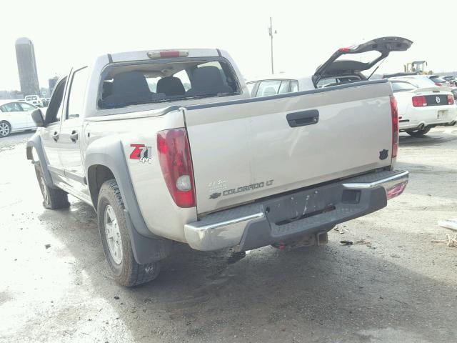 1GCDT13E978256333 - 2007 CHEVROLET COLORADO GRAY photo 3