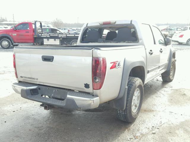 1GCDT13E978256333 - 2007 CHEVROLET COLORADO GRAY photo 4