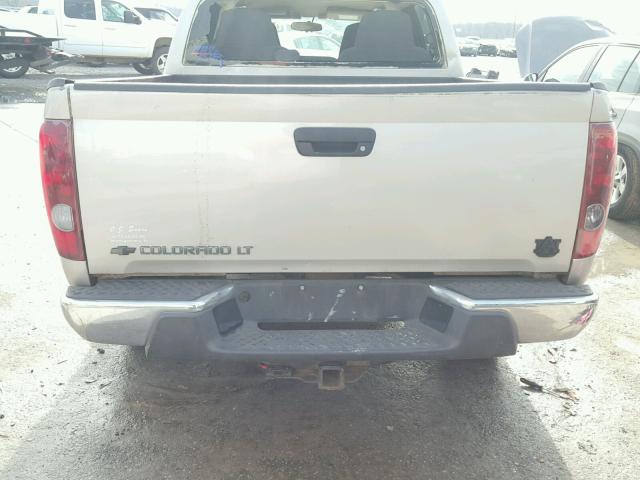 1GCDT13E978256333 - 2007 CHEVROLET COLORADO GRAY photo 9