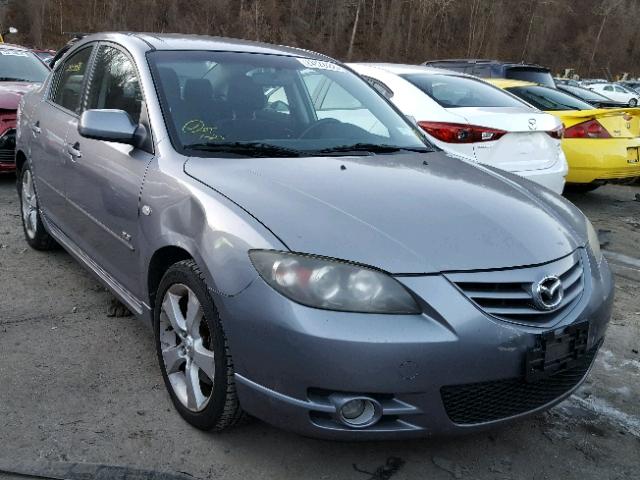 JM1BK323X51263352 - 2005 MAZDA 3 S GRAY photo 1