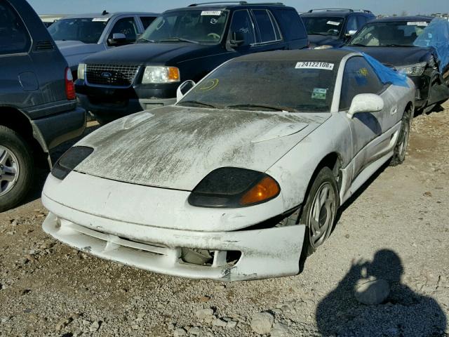 JB3XD64B4MY008886 - 1991 DODGE STEALTH R/ WHITE photo 2