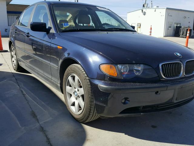 WBAEV33403KL84956 - 2003 BMW 325 I BLUE photo 1