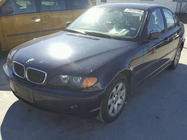 WBAEV33403KL84956 - 2003 BMW 325 I BLUE photo 2