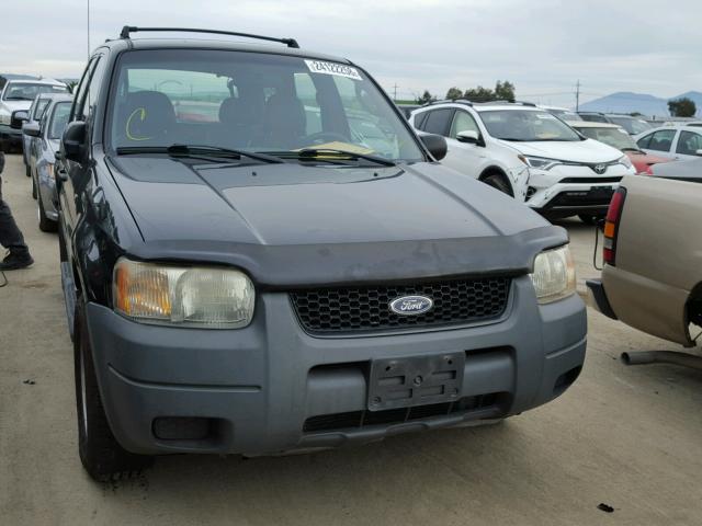 1FMYU01142KE09071 - 2002 FORD ESCAPE XLS BLACK photo 2