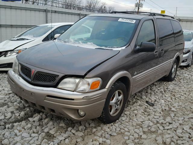 1GMDX03E92D183586 - 2002 PONTIAC MONTANA BROWN photo 2