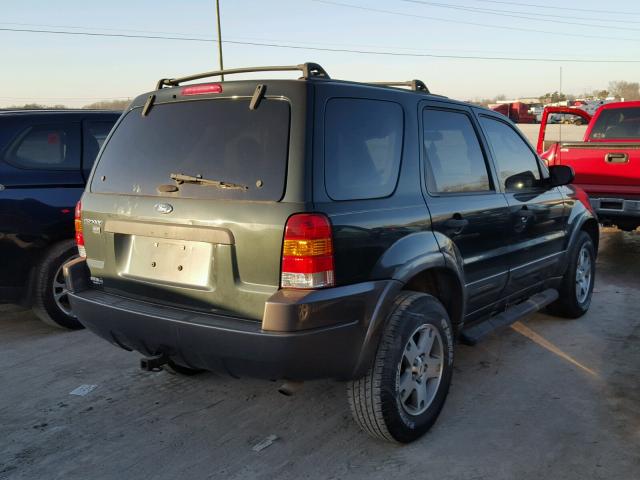 1FMCU93174KA89775 - 2004 FORD ESCAPE XLT GREEN photo 4