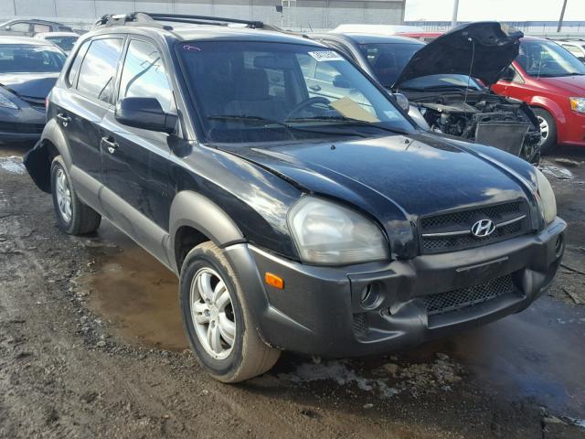 KM8JN72D56U294863 - 2006 HYUNDAI TUCSON GLS BLUE photo 1