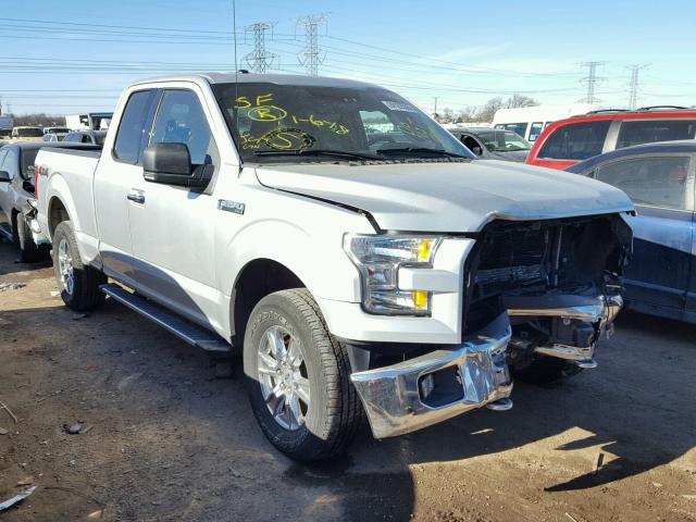 1FTFX1EF9FKF13608 - 2015 FORD F150 SUPER SILVER photo 1