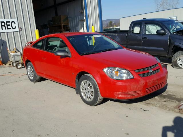 1G1AS18H197228665 - 2009 CHEVROLET COBALT LS RED photo 1