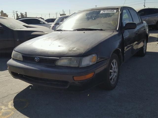 1NXAE04B8RZ221140 - 1994 TOYOTA COROLLA BLACK photo 2