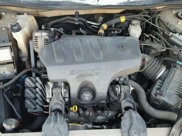 2G1WH52KX49212200 - 2004 CHEVROLET IMPALA LS GOLD photo 7