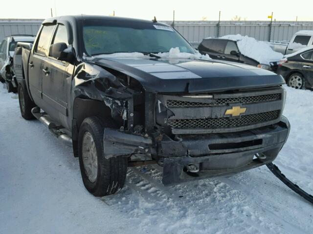 3GCRKSE37AG142780 - 2010 CHEVROLET SILVERADO BLACK photo 1