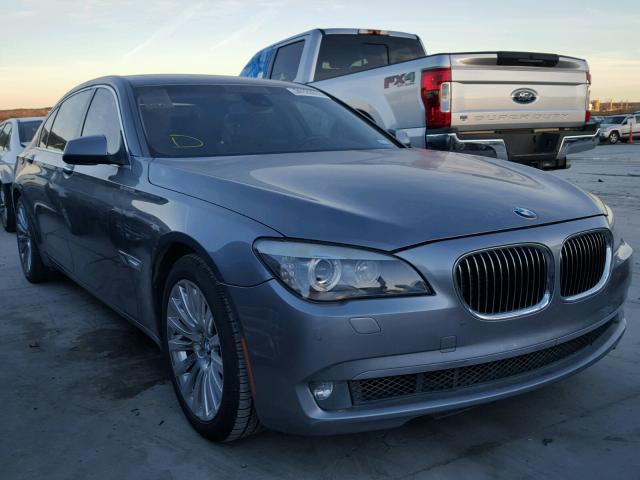 WBAKB8C50ACY63211 - 2010 BMW 750 LI GRAY photo 1