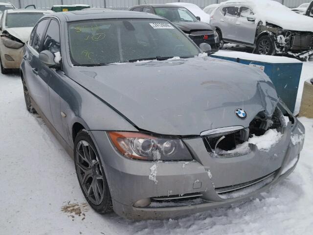 WBAVB735X7P101321 - 2007 BMW 335 I BLUE photo 1