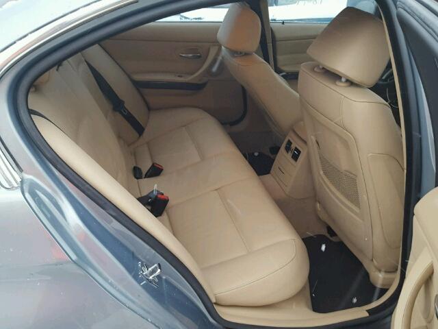 WBAVB735X7P101321 - 2007 BMW 335 I BLUE photo 6