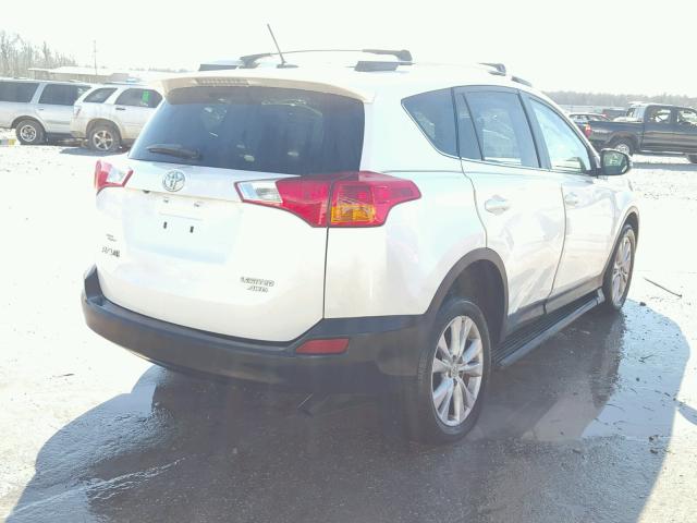 2T3DFREV4DW026434 - 2013 TOYOTA RAV4 LIMIT WHITE photo 4