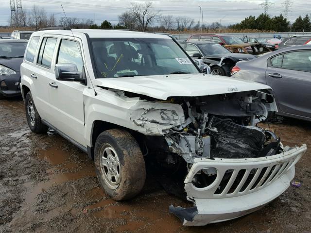 1J4FF28B89D152702 - 2009 JEEP PATRIOT SP WHITE photo 1