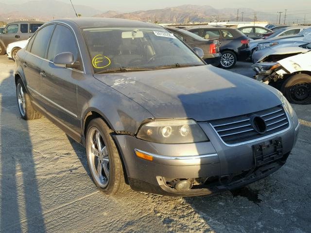 WVWAD63B45E082771 - 2005 VOLKSWAGEN PASSAT GLS GRAY photo 1