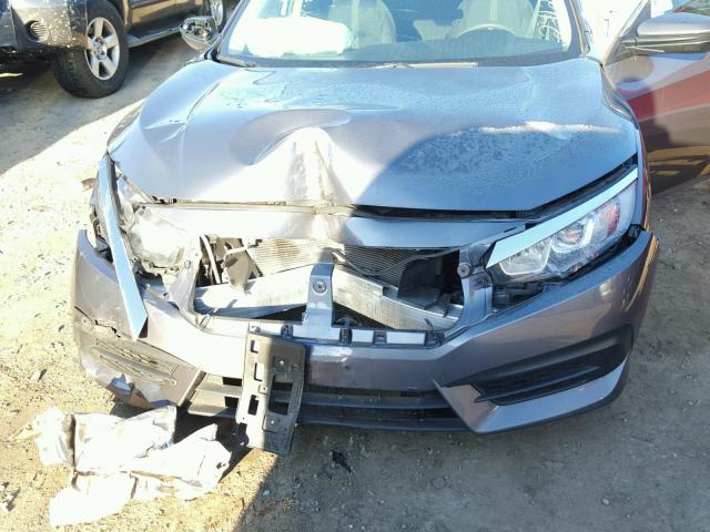 2HGFC2F52GH502841 - 2016 HONDA CIVIC LX CHARCOAL photo 7