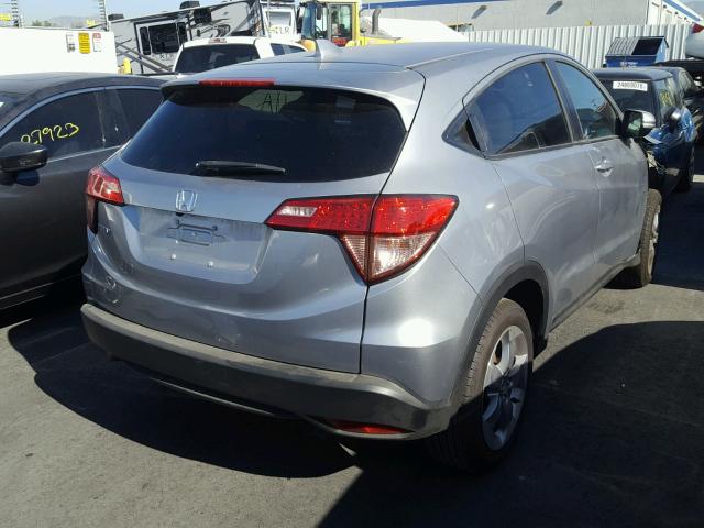 3CZRU5H53HG704798 - 2017 HONDA HR-V EX GRAY photo 4