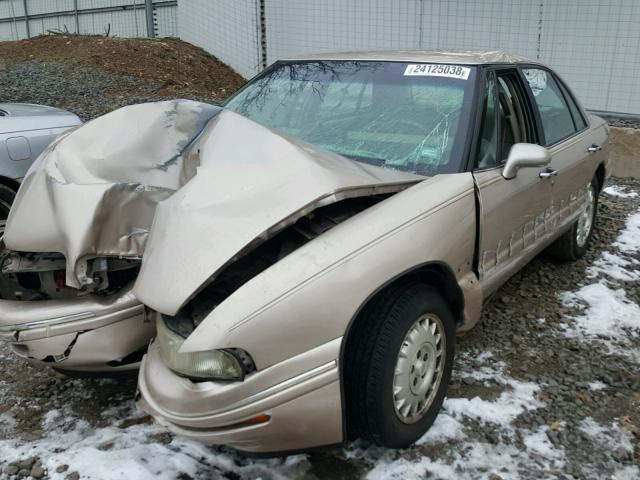 1G4HR52K6XH460467 - 1999 BUICK LESABRE LI BEIGE photo 2