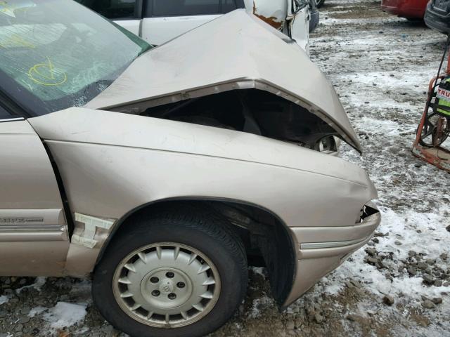 1G4HR52K6XH460467 - 1999 BUICK LESABRE LI BEIGE photo 9