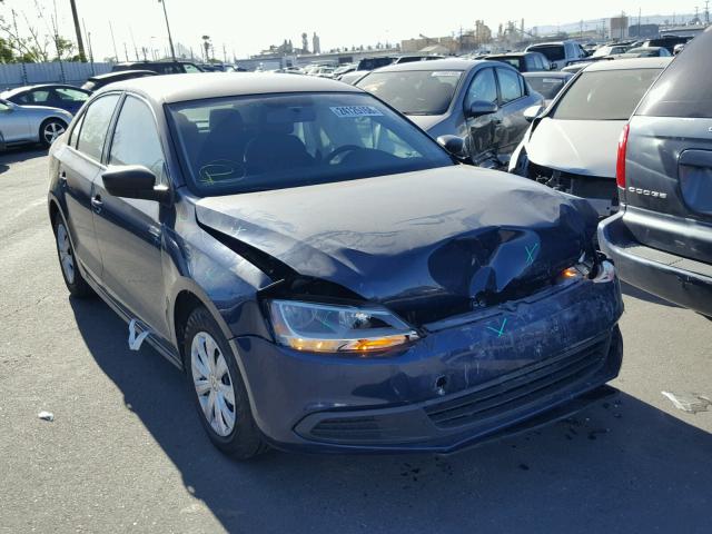 3VW2K7AJ6EM405638 - 2014 VOLKSWAGEN JETTA BASE 蓝色 照片 1