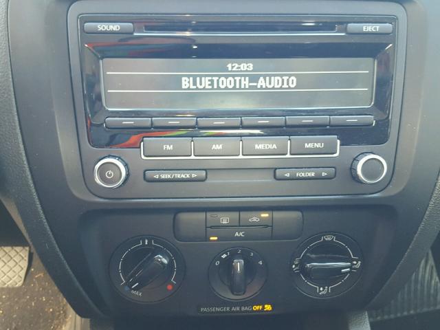 3VW2K7AJ6EM405638 - 2014 VOLKSWAGEN JETTA BASE 蓝色 照片 9