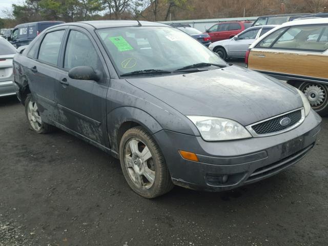 1FAFP34N27W321676 - 2007 FORD FOCUS ZX4 CHARCOAL photo 1