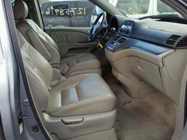 5FNRL38656B078664 - 2006 HONDA ODYSSEY EX GRAY photo 5