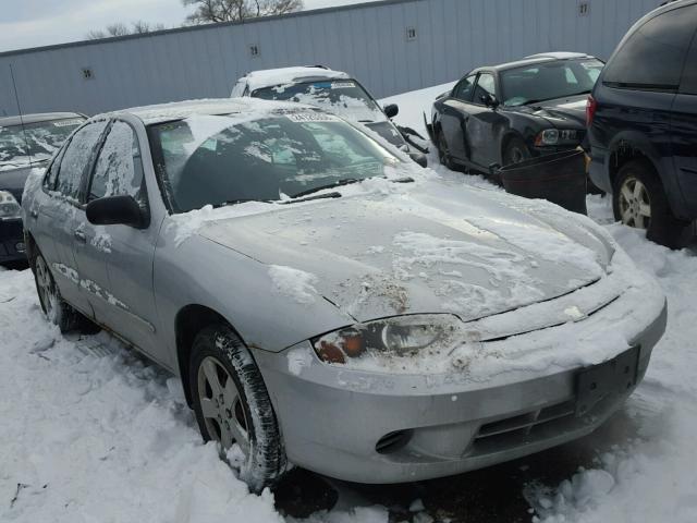 1G1JF52F047171452 - 2004 CHEVROLET CAVALIER L SILVER photo 1