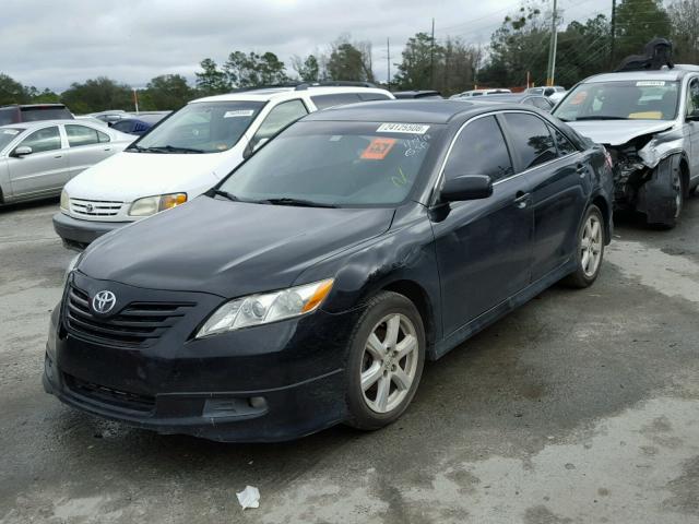 4T1BE46K07U694195 - 2007 TOYOTA CAMRY NEW BLACK photo 2