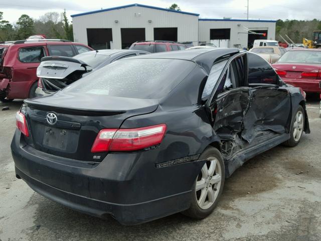 4T1BE46K07U694195 - 2007 TOYOTA CAMRY NEW BLACK photo 4